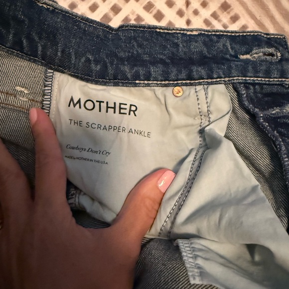 MOTHER Superior The Scrapper Ankle Jeans - Picture 9 of 10
